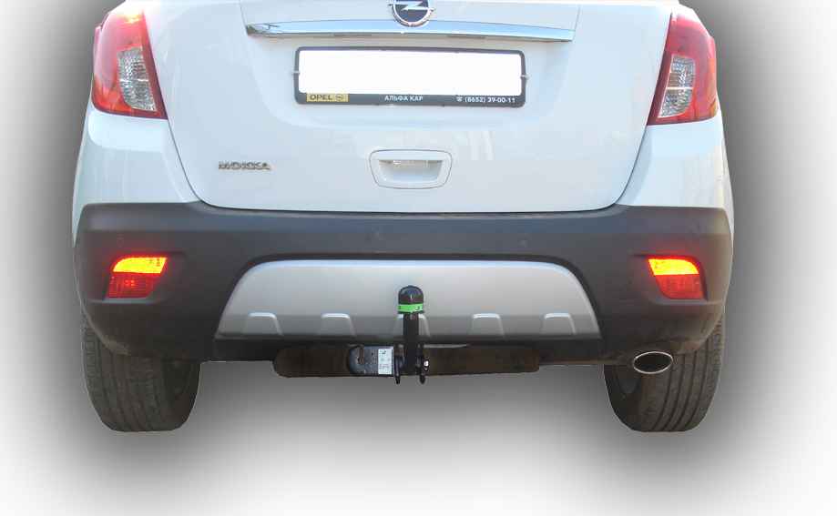 Фаркоп Leader Plus O116-A для Opel Mokka 2012-..., условно съемный шар (тип A)
