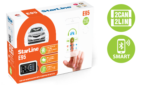 StarLine E95 BT 2-CAN-LIN