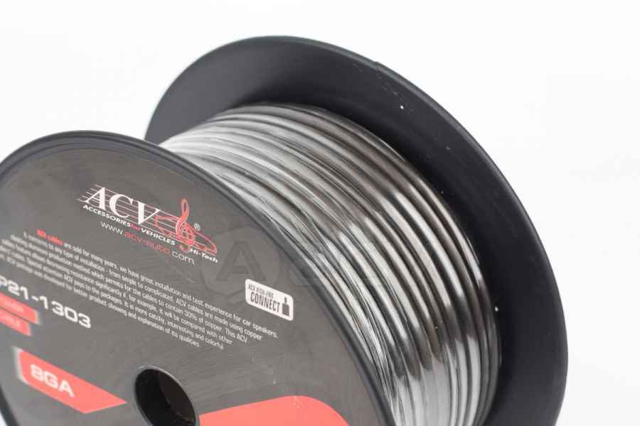 ACV KP21-1303 Силовой кабель черный 8AWG