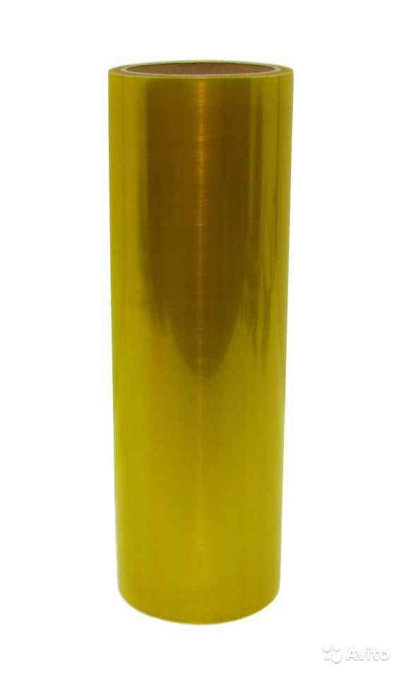 Бронь для фар желтая (0,3х10м)