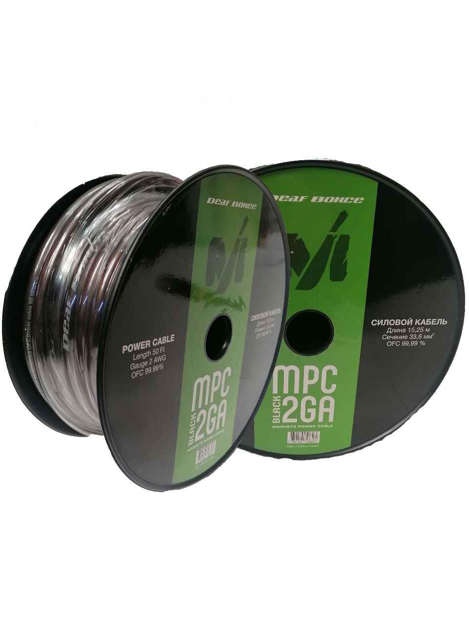 Alphard MPC-2GA Black силовой кабель 2GA Alphard MPC-2GA Black силовой кабель 2GA