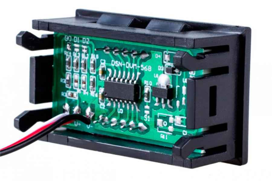 ACV RM37-VTR12R вольтметр красный