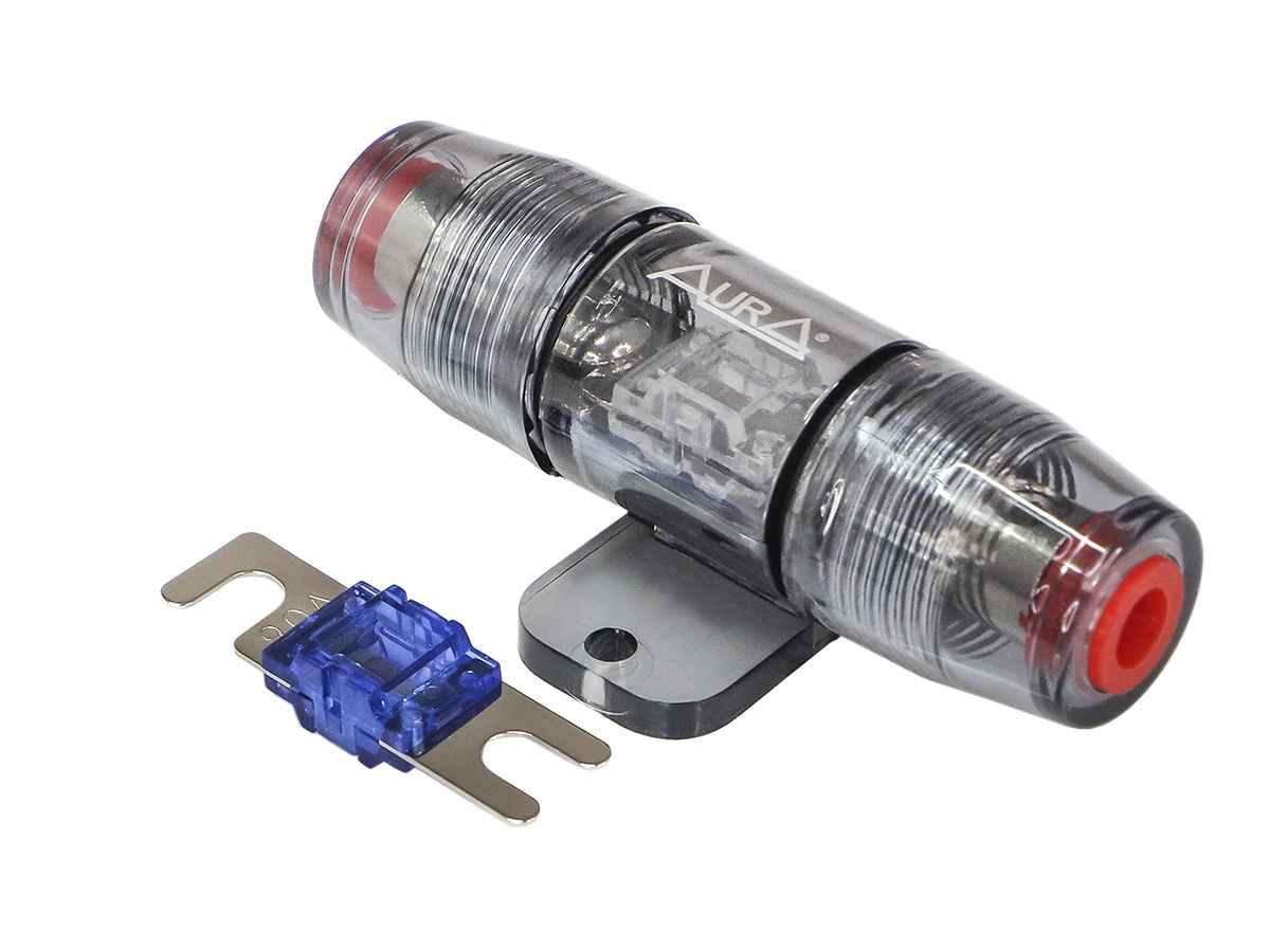 Aura FHM-603N Держатель предохранителя miniANL +100A и +80А предохранители