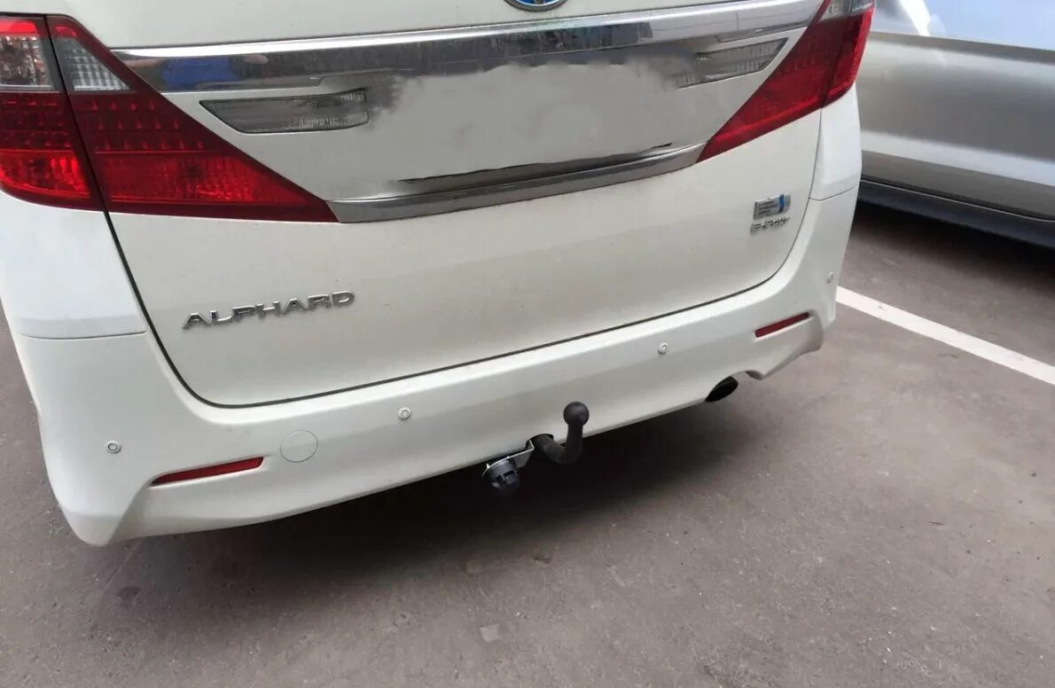 Фаркоп AvtoS TY 39 для Toyota Alphard 2008-2014, условно съемный шар (тип A)