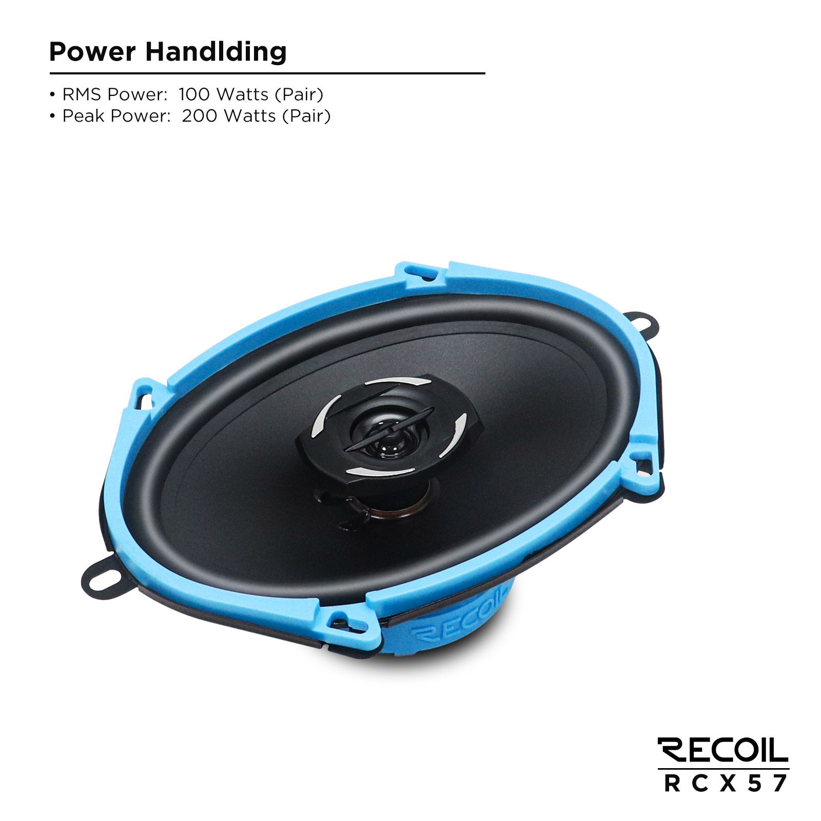 Recoil Audio ECHO RCX-57, коаксиальные динамики