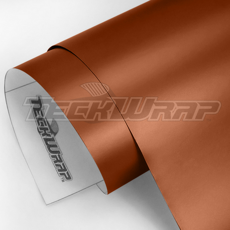 Матовая пленка хром TeckWrap коричневый, размер 1,52м х 20м
