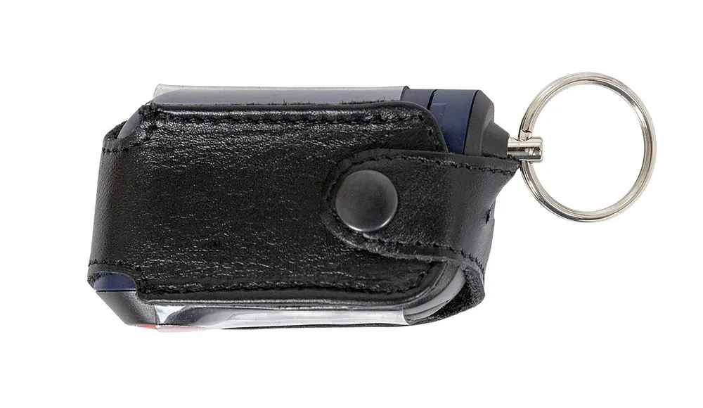 Чехол для брелока StarLine A-серия кожа, черный (оригинал)