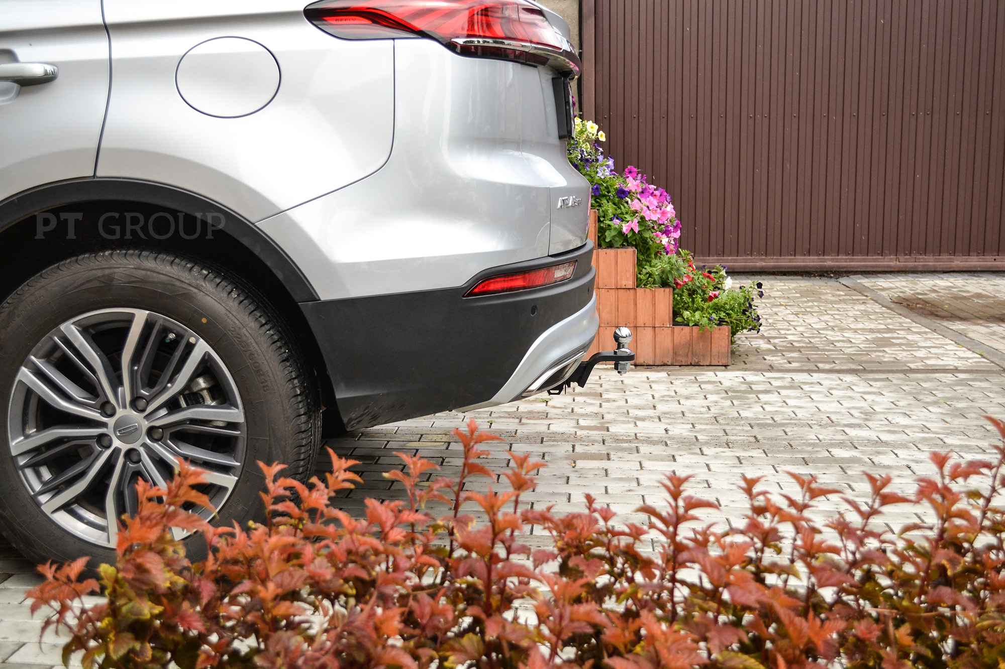 Фаркоп ПТ ГРУПП GEA-21-991122.00 для Geely Atlas Pro 2021-..., быстросъемный шар (тип Е)