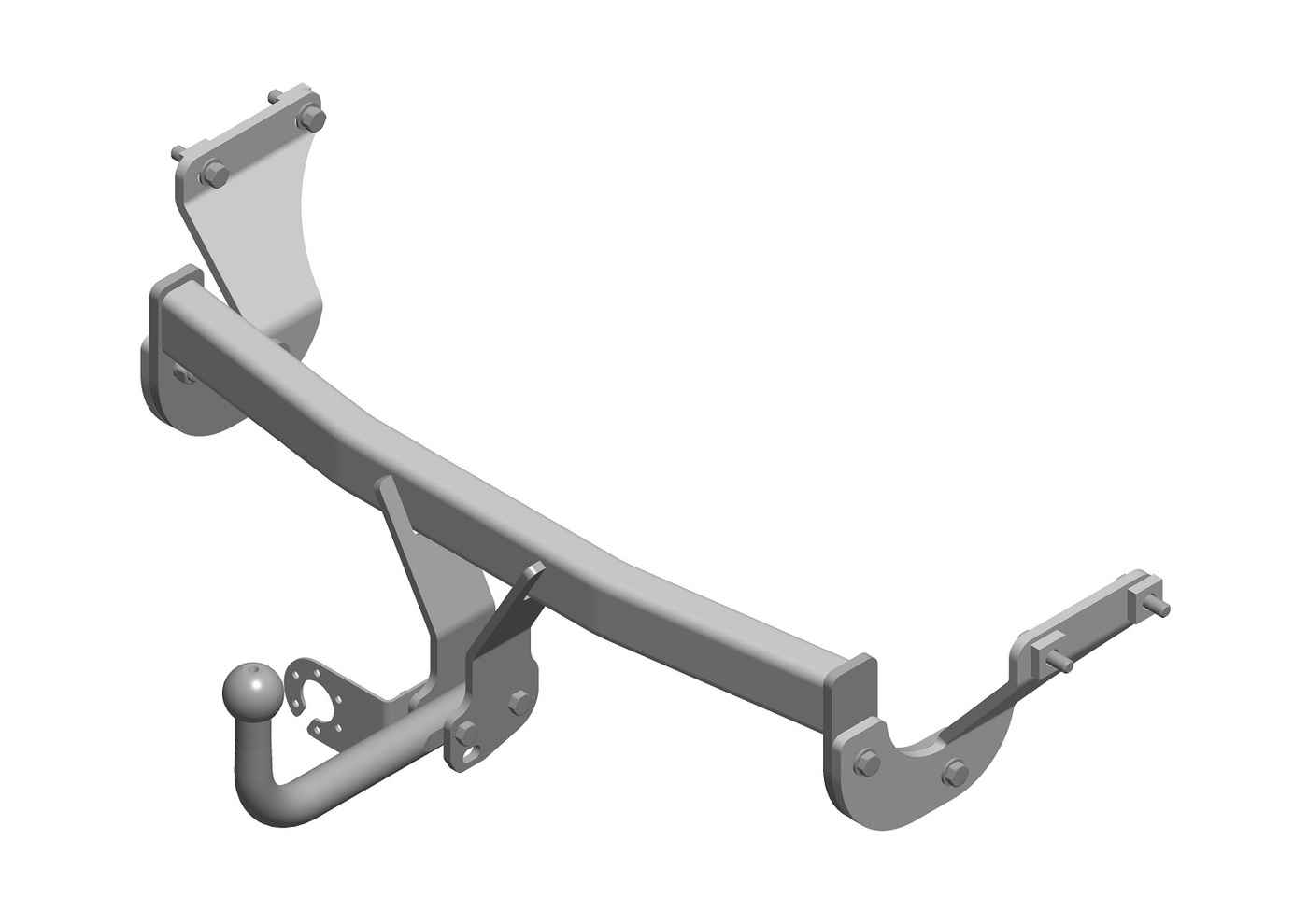 Фаркоп AvtoS HY 31 для Hyundai i40 седан, универсал 2012-..., условно съемный шар (тип A)