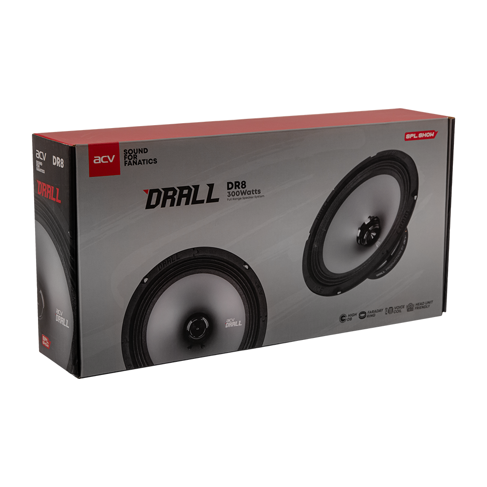 ACV DR8 DRALL, широкополосные динамики