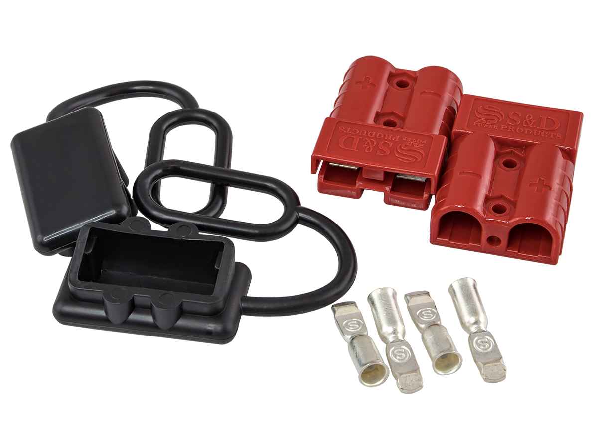 Aura BTP-QD6R Силовая клемма (Quick Disconnect), 10AWG/6мм2, красная