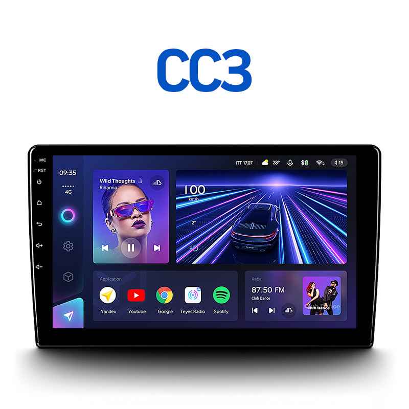 Штатные автомагнитолы Штатная Магнитола Teyes CC3 9" 4/64Гб (Android 10, 4G, DSP, QLed) для Hyundai Elantra VI (AD) 2015 - 2019 Тип-A