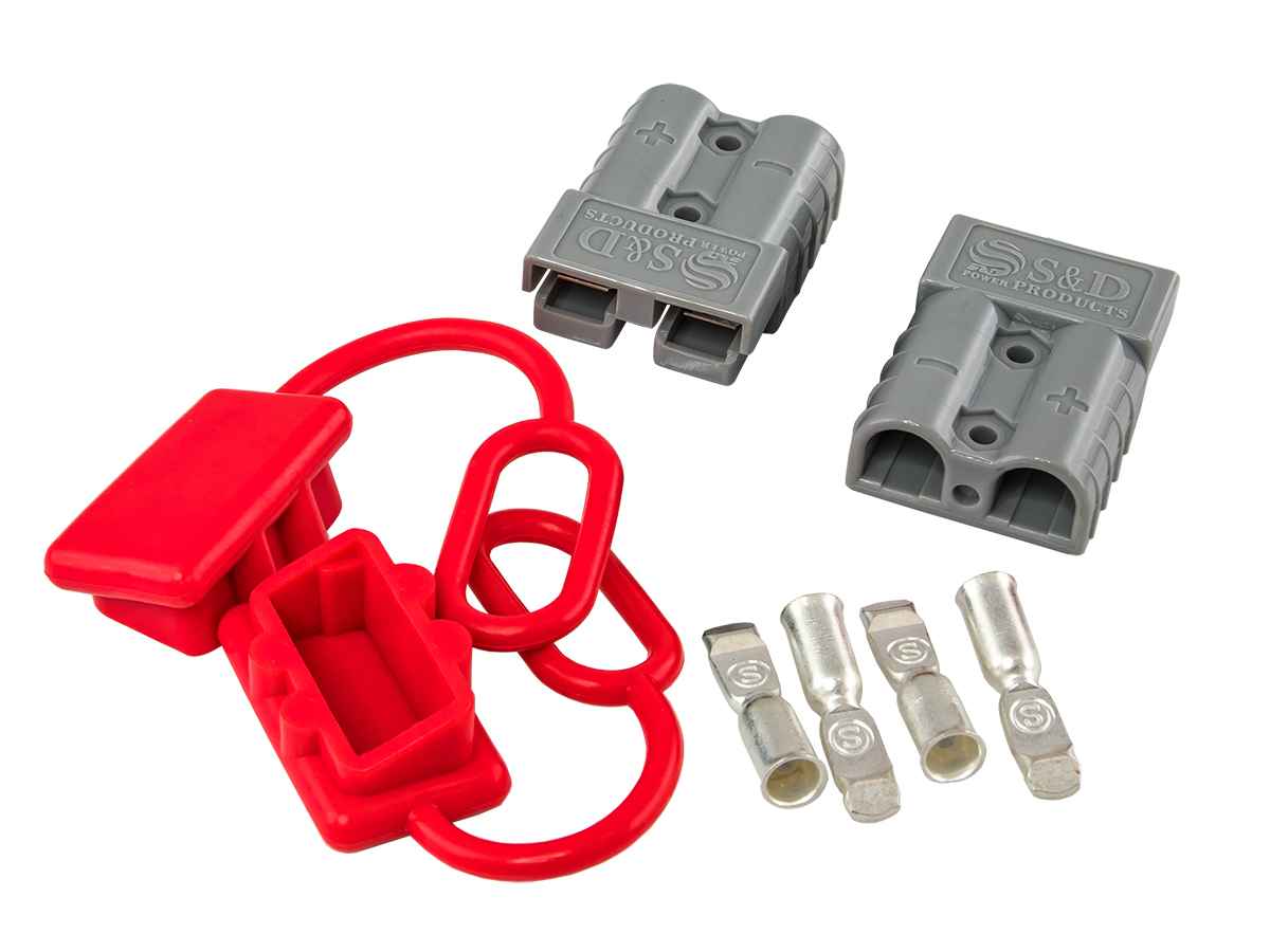 Aura BTP-QD6G Силовая клемма (Quick Disconnect), 10AWG/6мм2, серая