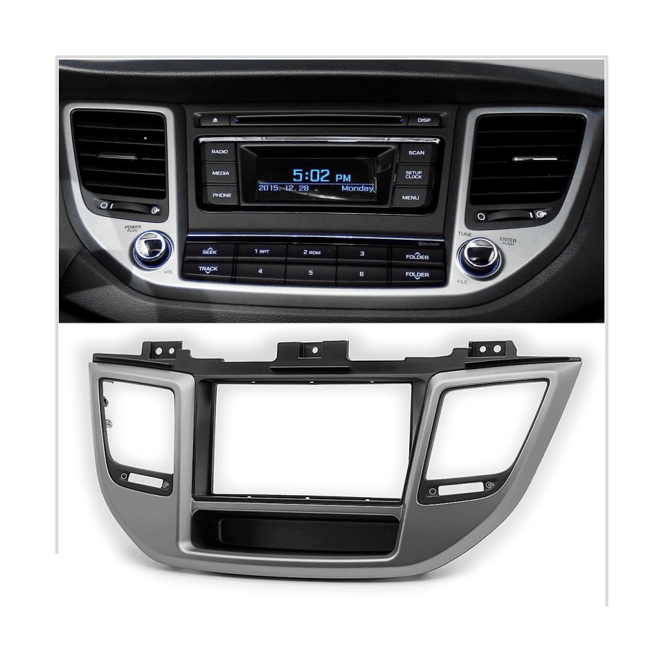 Переходная рамка для Hyundai Tucson 15-> 2DIN