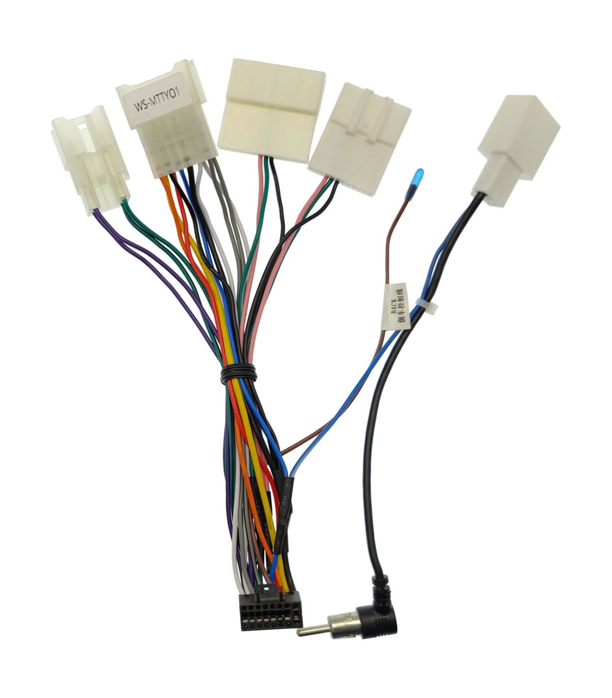 WS-MTTY01 Провода WM-MT в Toyota 1989-2022 (основной, антенна, мультируль*2) WS-MTTY01 Провода WM-MT в Toyota 1989-2022 (основной, антенна, мультируль*2)