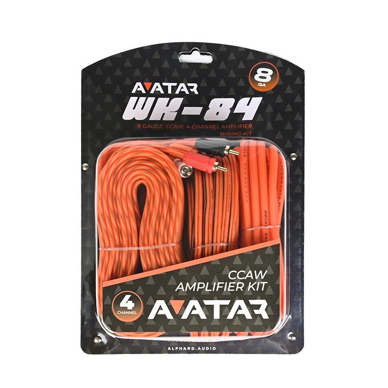 Avatar WK-84 комплект для 4-канального усилителя Avatar WK-84 комплект для 4-канального усилителя