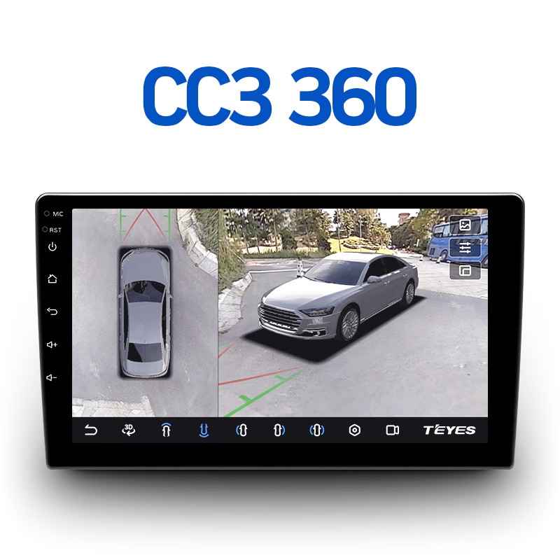 Штатные автомагнитолы Штатная Магнитола Teyes CC3 360 9" 6/128Гб (Android 10, 4G, DSP, QLed) - круговой обзор для Kia Soul I Рестайлинг 2011 - 2014 