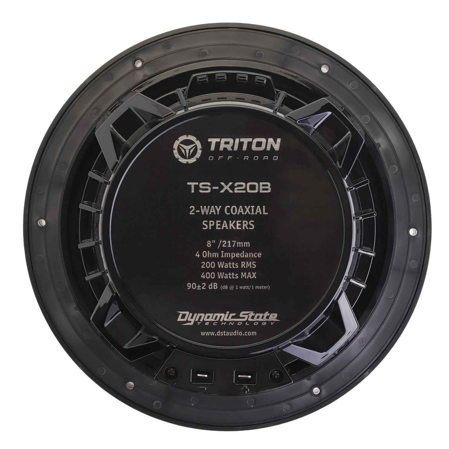 Dynamic State TRITON TS-X20B Black, влагозащищенная акустическая система Dynamic State TRITON TS-X20B Black, влагозащищенная акустическая система