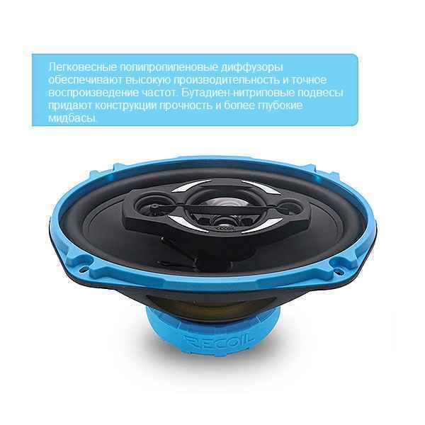 Recoil Audio Blue RCX694, коаксиальные динамики