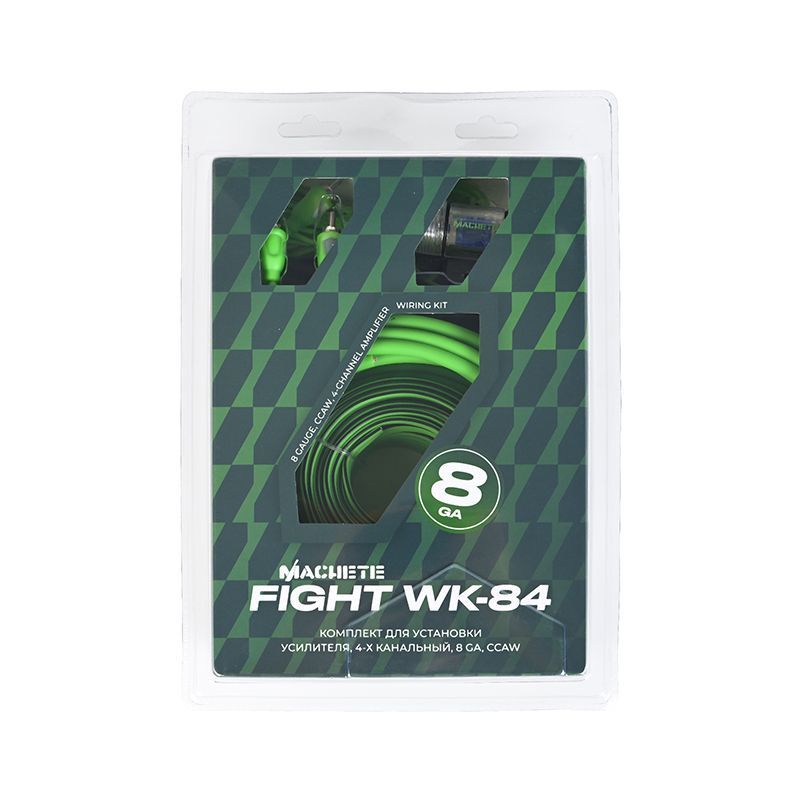 Alphard Fight WK-84 комплект для 4-канального усилителя Alphard Fight WK-84 комплект для 4-канального усилителя