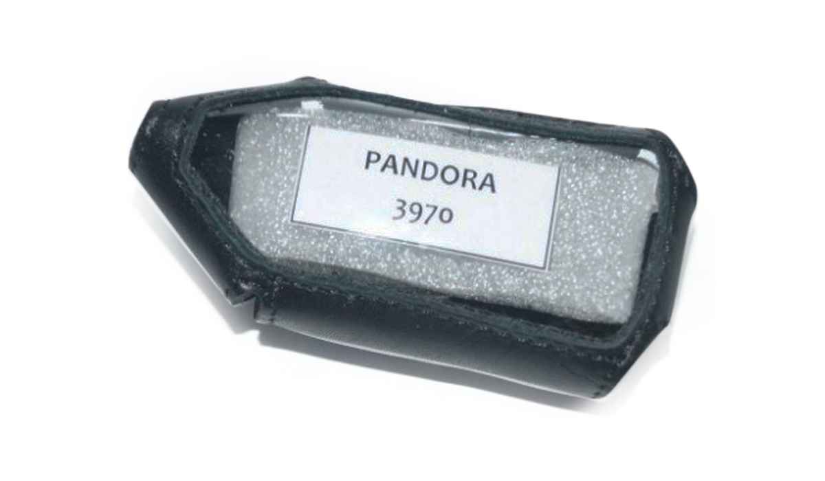 Чехол Pandora DX-90 Черный (Кожа)