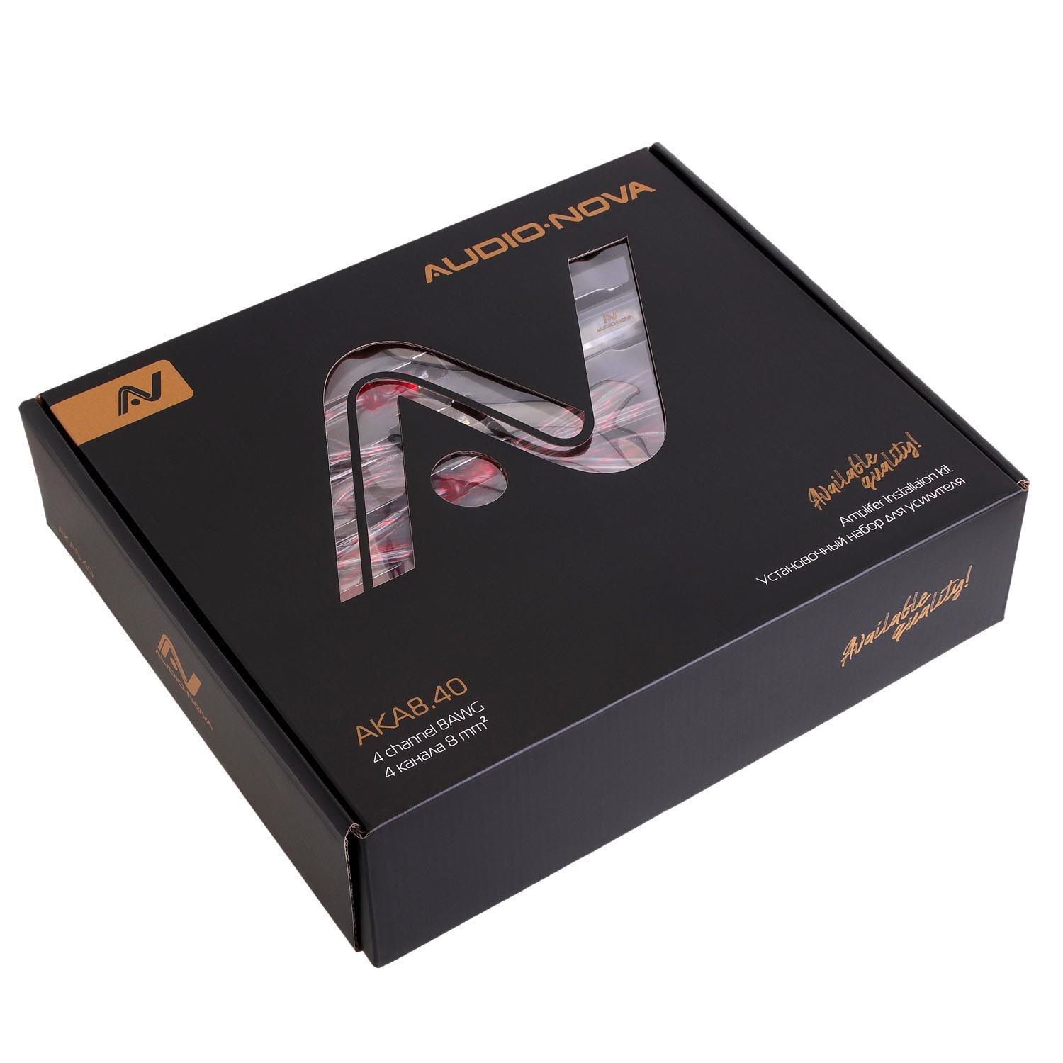 AUDIO NOVA AKA8.40 Набор подключения 4-х канального усилителя AUDIO NOVA AKA8.40 Набор подключения 4-х канального усилителя