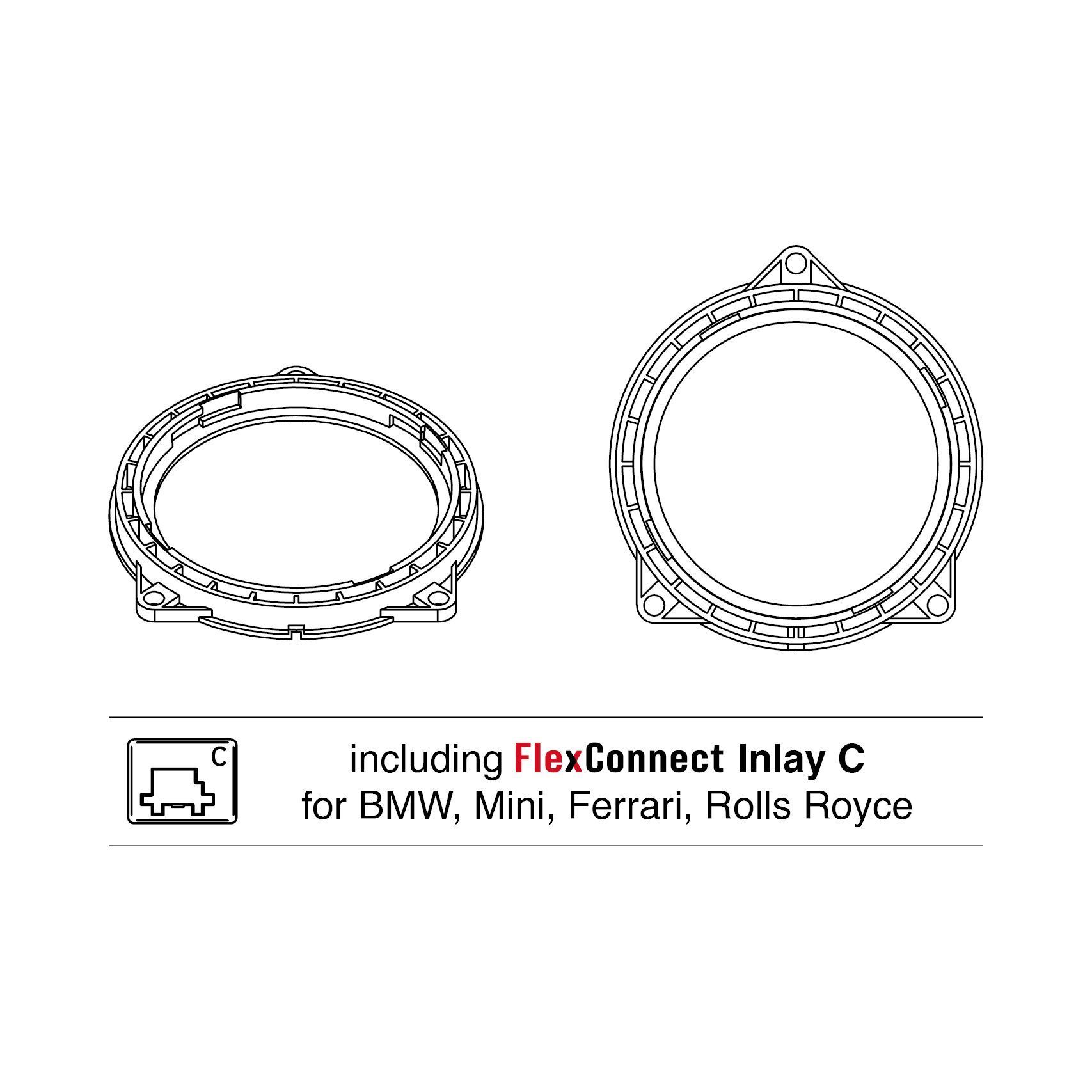 HELIX CFMK100 BMW.3 монтажный адаптер FlexMounts (CI41007)