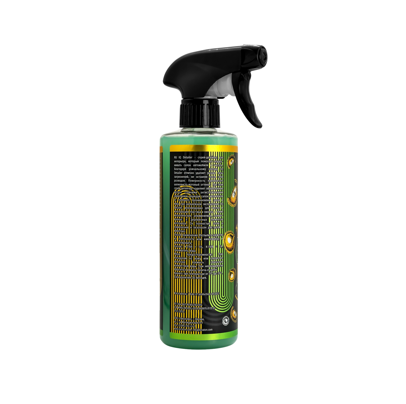 LERATON IQ Detailer DETAILER MAN, 473 мл, детейлер-спрей для интерьера