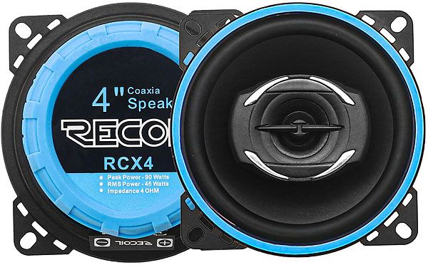 Recoil Audio Blue RCX-4, коаксиальные динамики