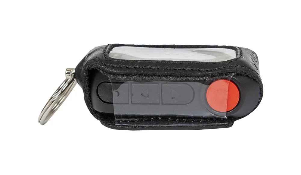 Чехол для брелока StarLine A-серия кожа, черный (оригинал)