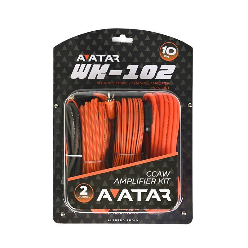 Avatar WK-102 комплект для 2-канального усилителя Avatar WK-102 комплект для 2-канального усилителя