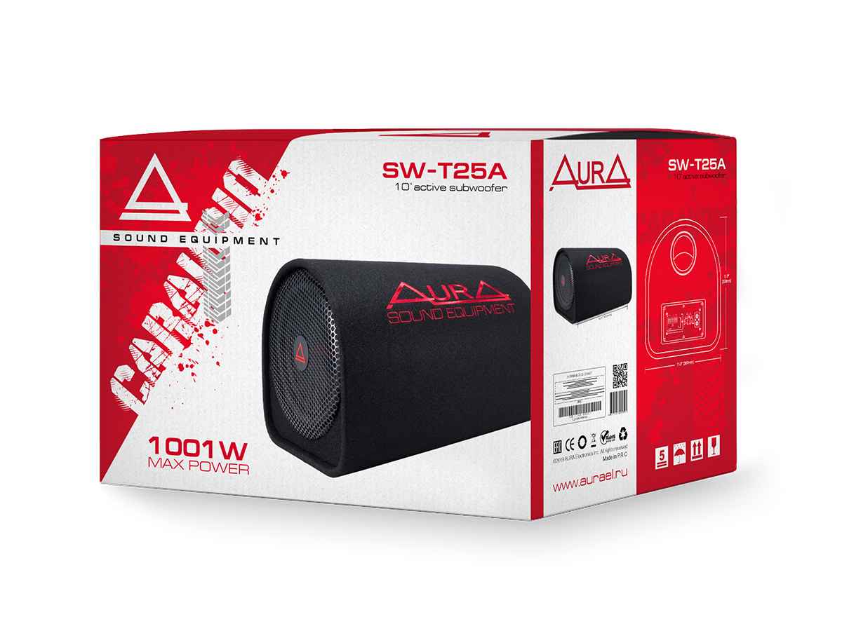 Aura SW-T25A активный сабвуфер 10