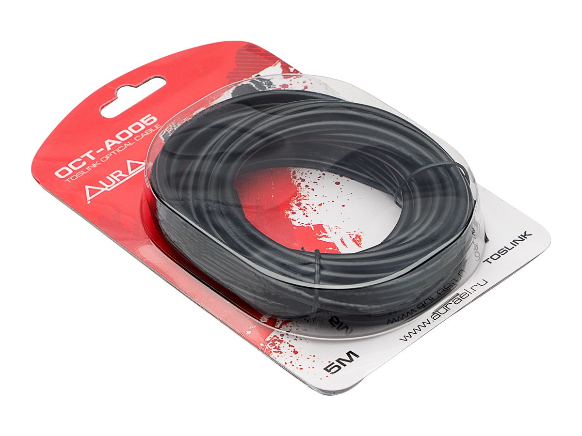 Aura OCT-A005 кабель оптический Toslink-Toslink 5 метров