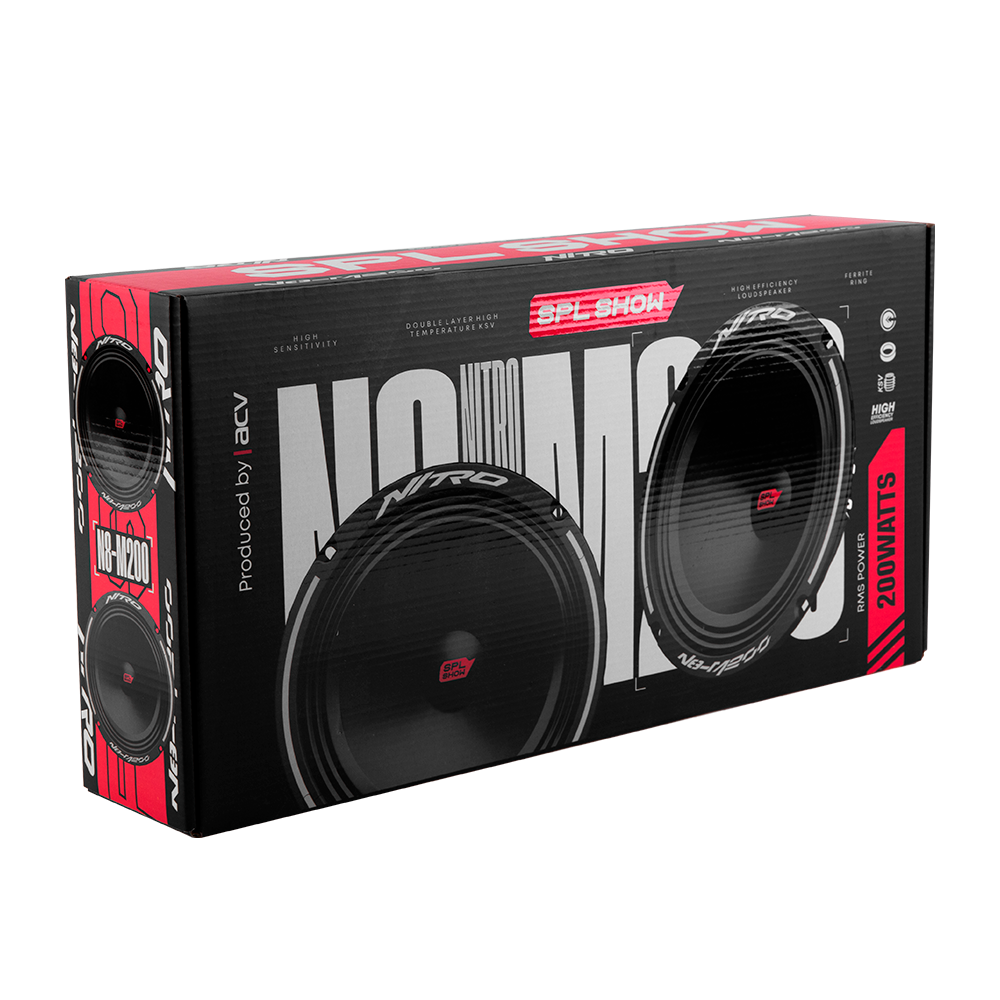 ACV SPL SHOW NITRO N8-M200, среднечастотные динамики