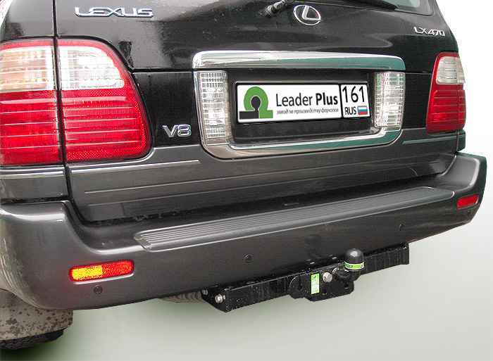 Фаркоп Leader Plus L104-FC Toyota LC 100/ Lexus LX 470 1998-2007, съемный шар (тип FC)