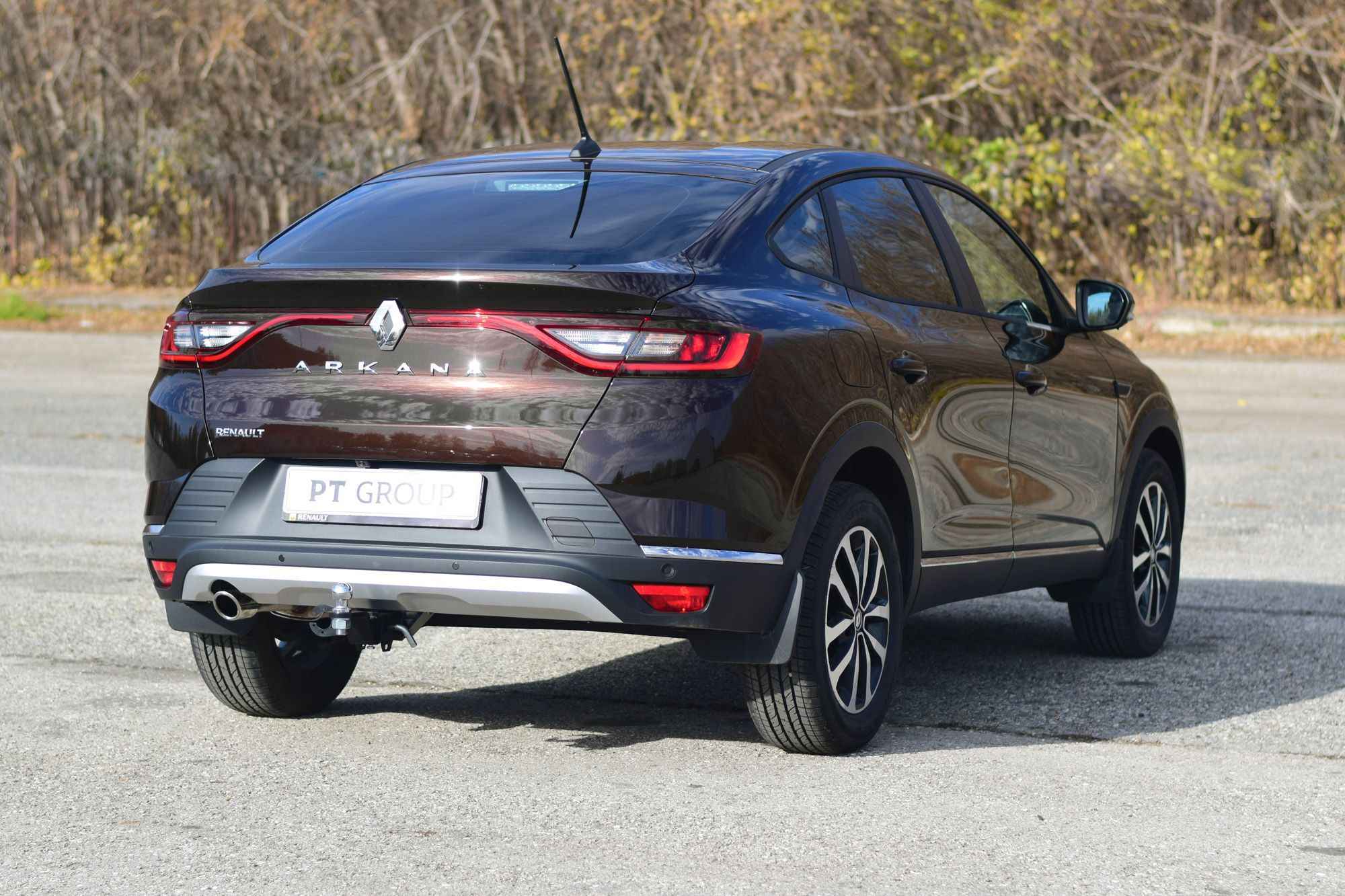 Фаркоп ПТ ГРУПП RAR-19-991122.00 для Renault Arkana 2019-..., быстросъемный шар (тип Е)