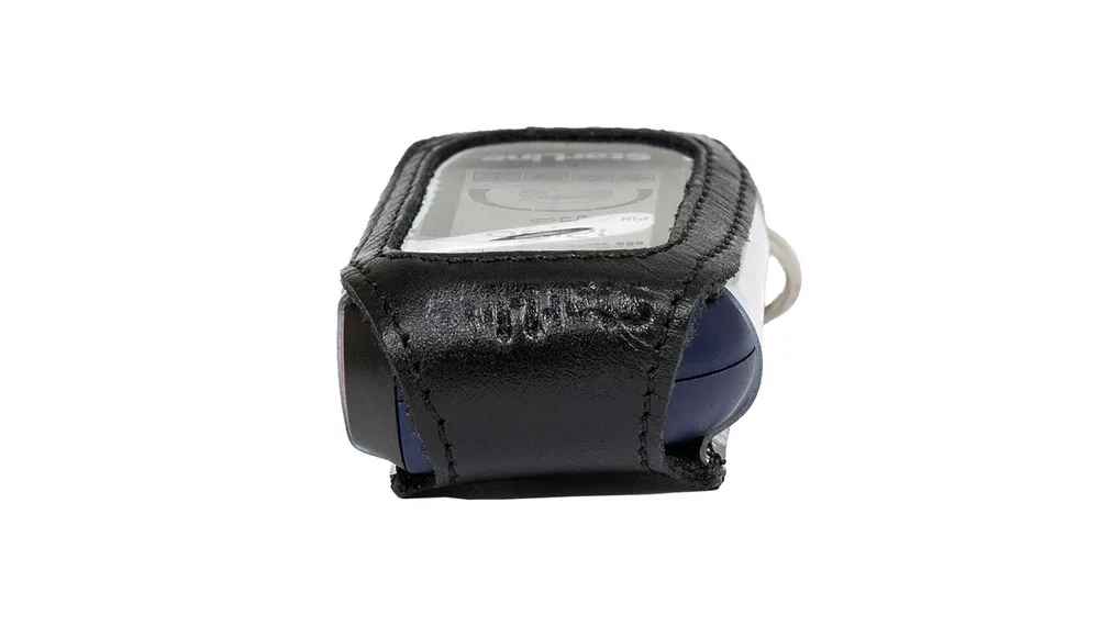 Чехол для брелока StarLine A-серия кожа, черный (оригинал)