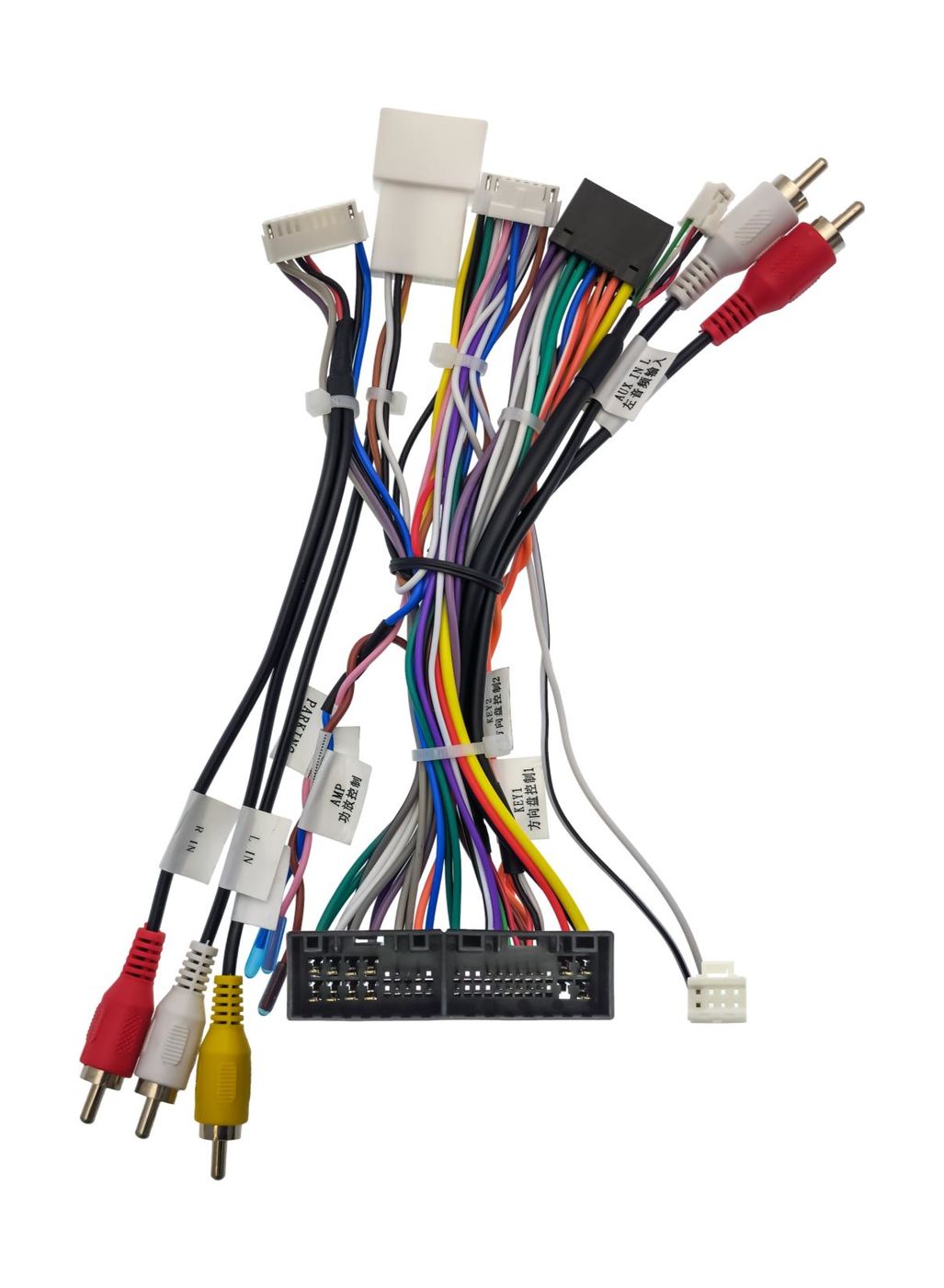 WM-MT провода Hyundai, Kia 2010+ (основной, антенна, CAN, CAM 16 pin, AMP)