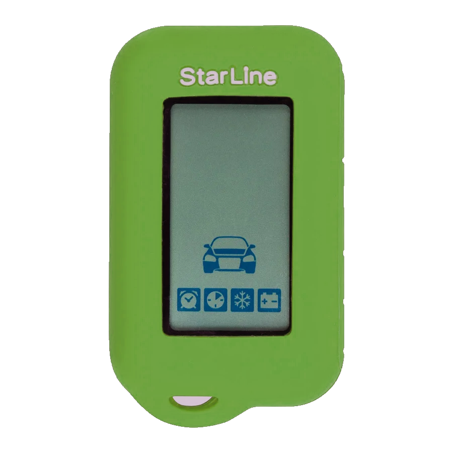 Чехол StarLine для брелока E-серии силиконовый, зеленый