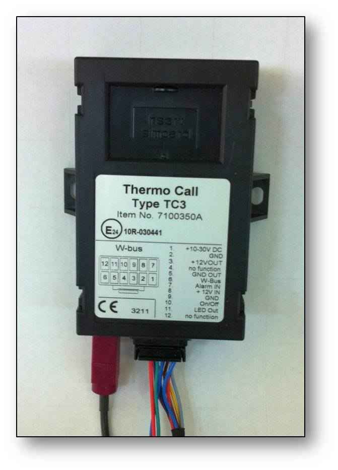 Webasto Модуль GSM Thermo Call 3