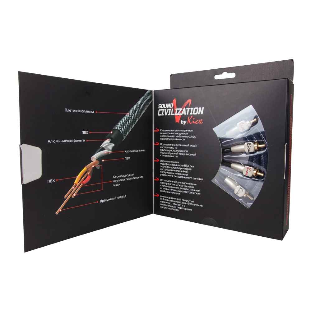 Kicx SCV-25 межблочный кабель