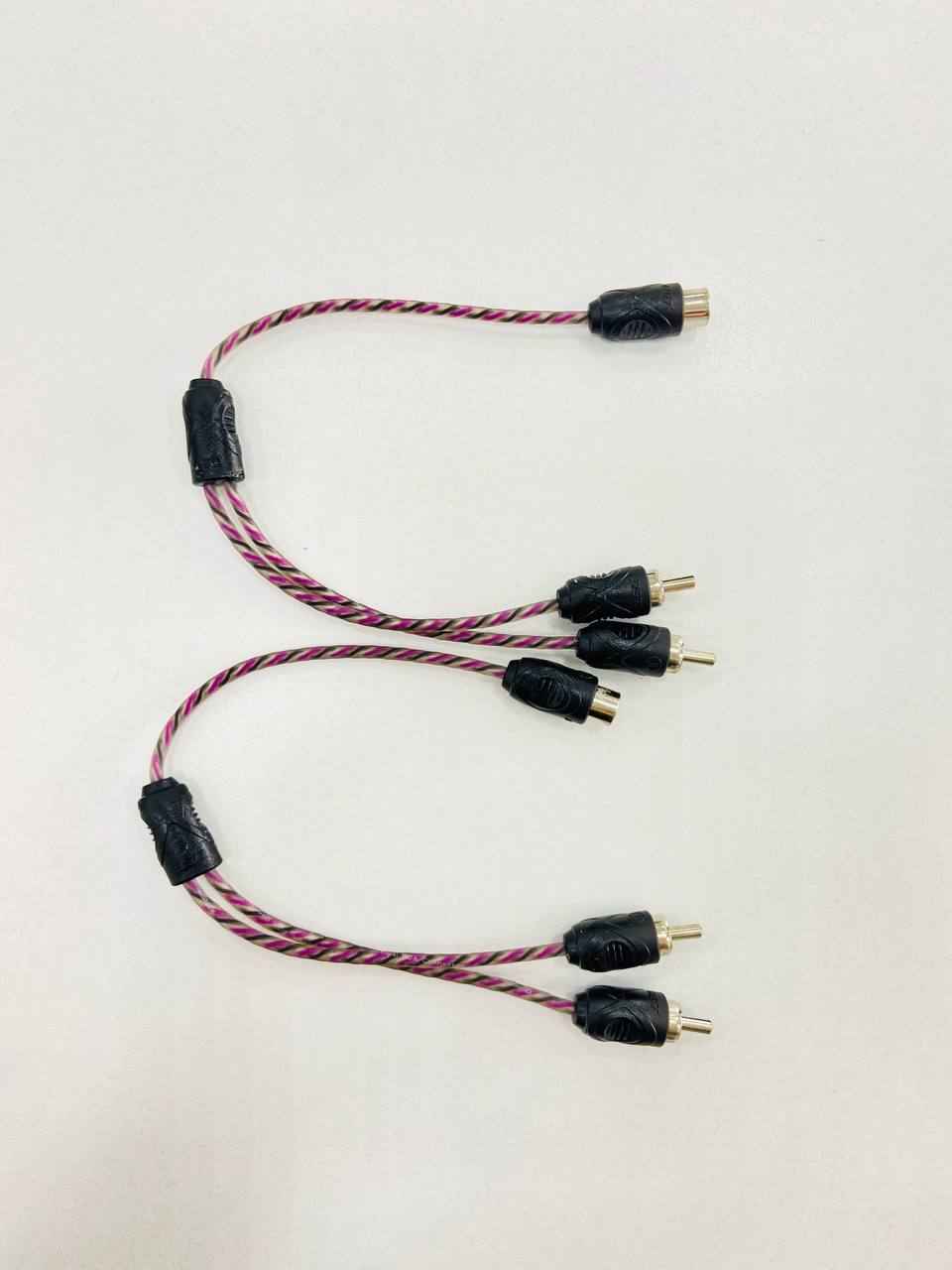 Dynamic State RCC-2M1F SERIES 0 Сигнальный кабель RCA, Y-адаптер Dynamic State RCC-2M1F SERIES 0 Сигнальный кабель RCA, Y-адаптер