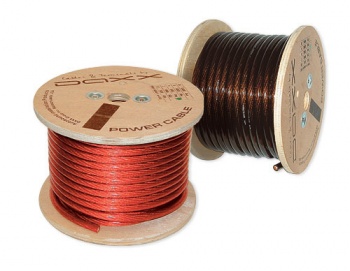 DAXX P04+ (кабель силовой красный 4GaTIN - 1m)