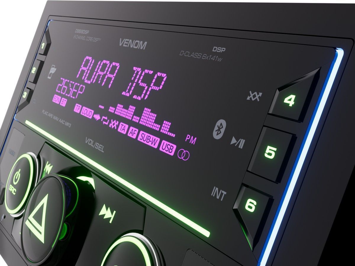 Aura Venom-D868DSP автомагнитола