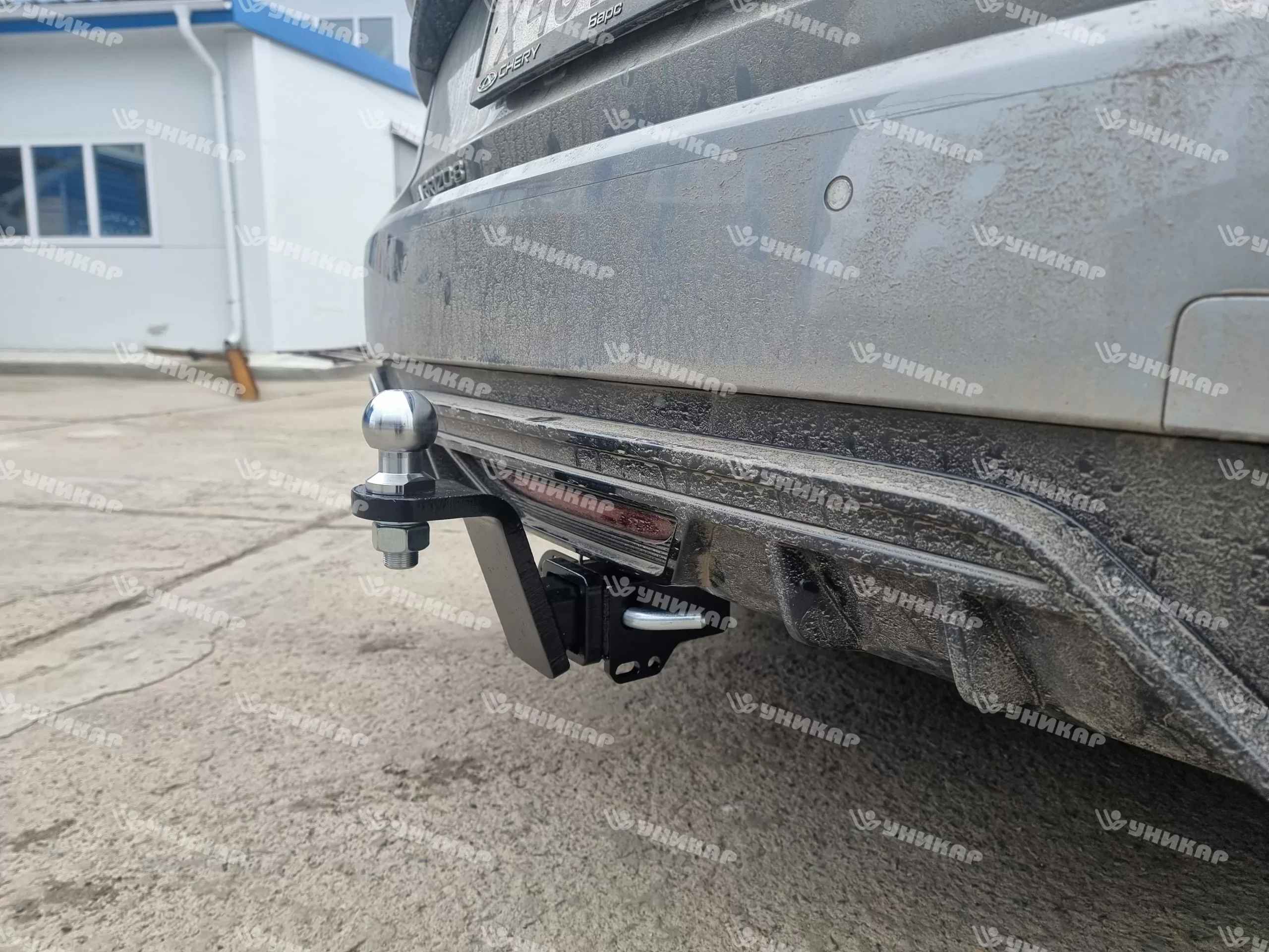 Фаркоп Уникар 16103A для Chery Arrizo 8, американский квадрат