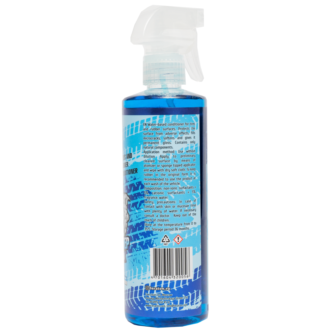 Кондиционер шин и резиновых изделий LERATON P2 473мл.