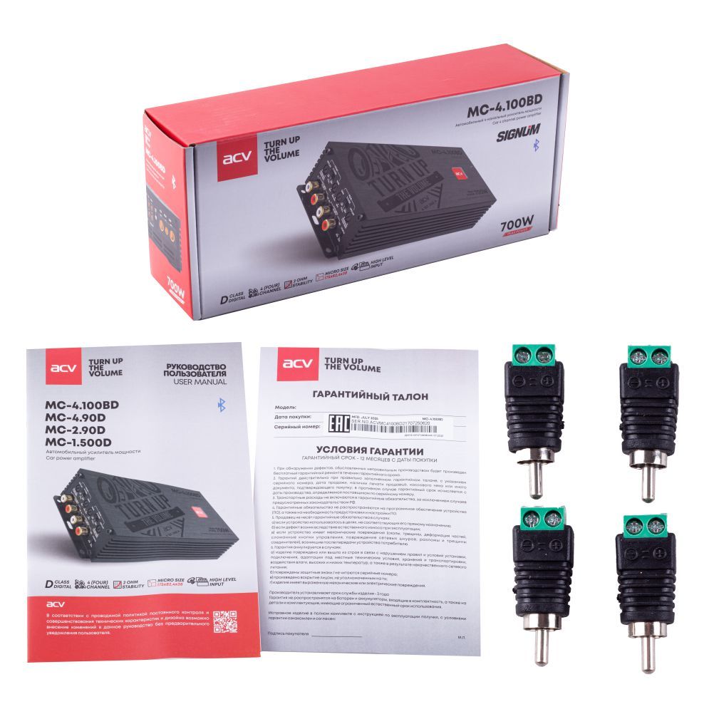 ACV MC-4.100BD усилитель