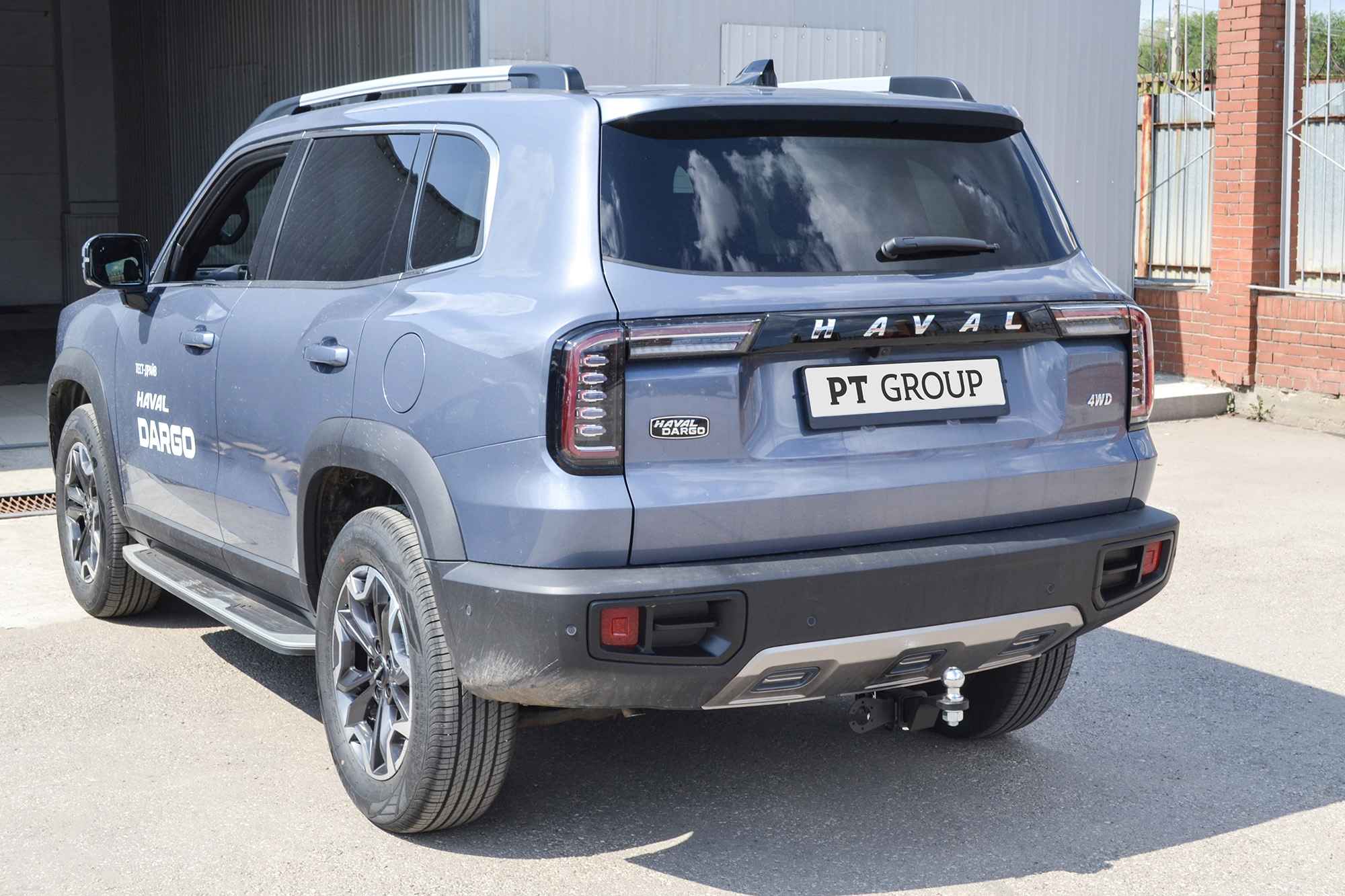 Фаркоп ПТ ГРУПП HVR-22-991122.00 для Haval Dargo 2022-..., быстросъемный шар (тип Е)