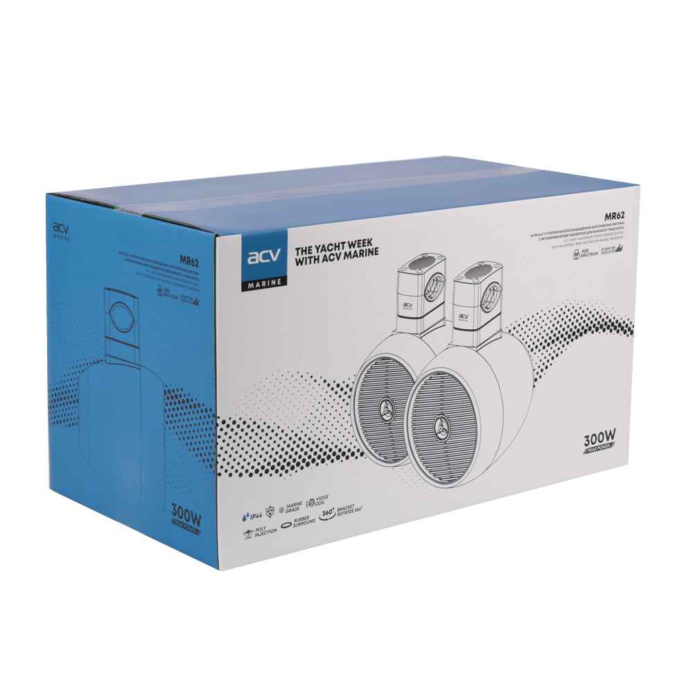 Акус. сист. ACV MR62BL морская серия