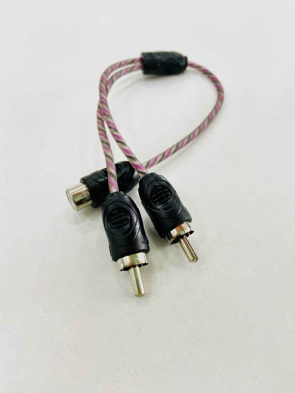 Dynamic State RCC-2M1F SERIES 0 Сигнальный кабель RCA, Y-адаптер Dynamic State RCC-2M1F SERIES 0 Сигнальный кабель RCA, Y-адаптер